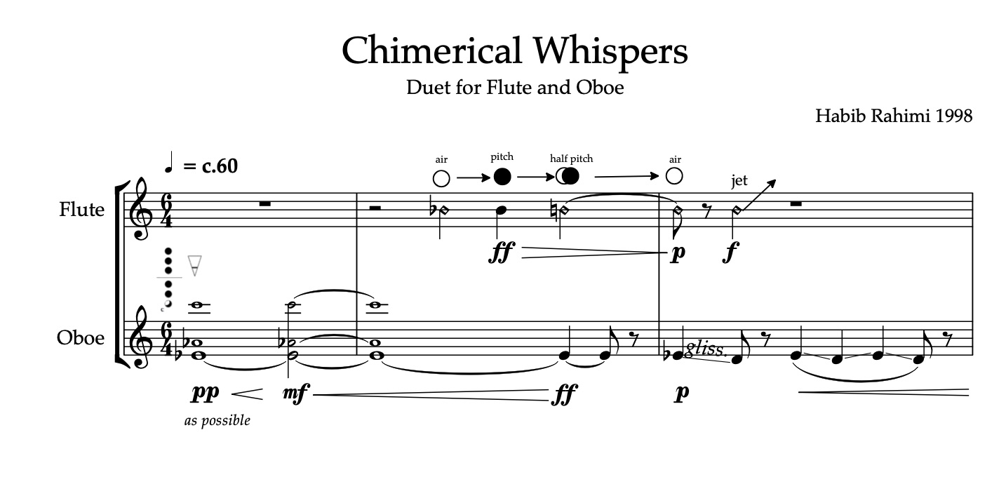 Chimerical Whispers